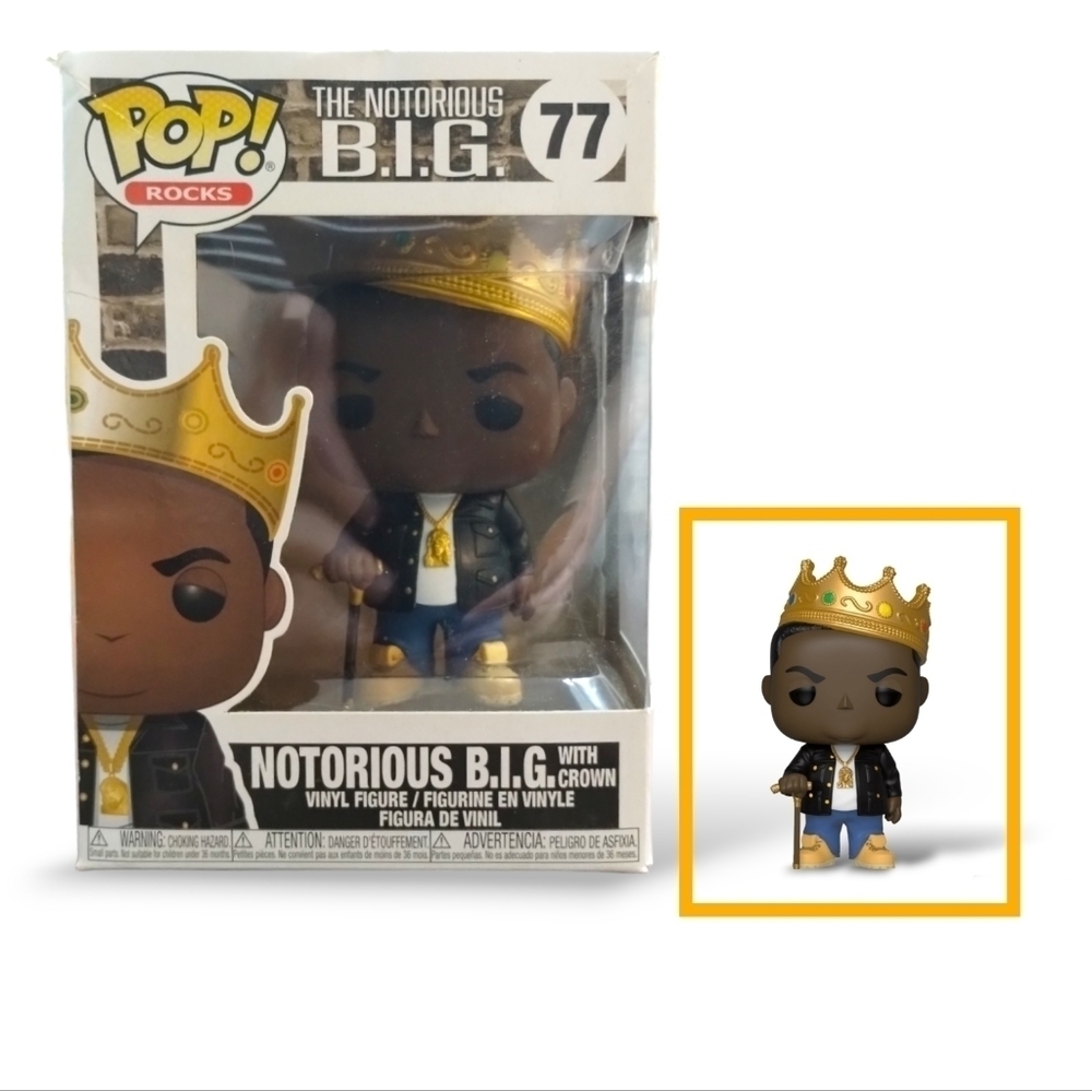 Funko POP! Rocks Notorious BIG With Crown